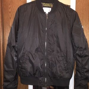 Winter bomber jacket.